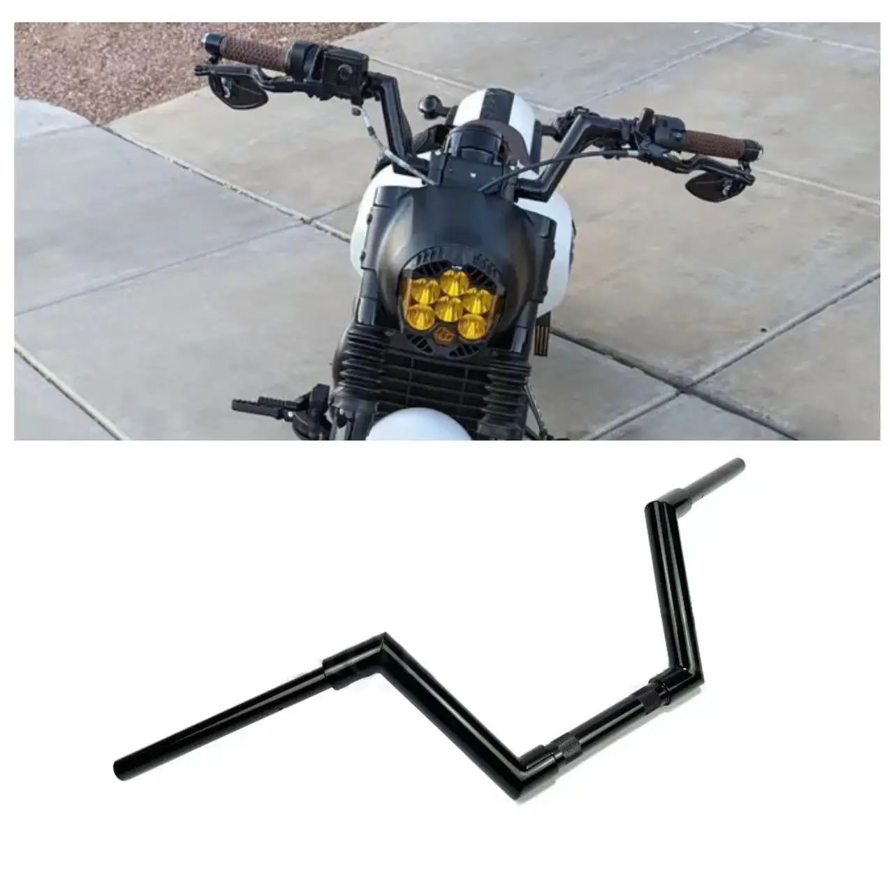 Motorräder 1-1/4 "APE Aufhänger Lenker Für Indian Scout Indian Scout Bobber Lenker Lenkrad Bar Zubehör 101 Image