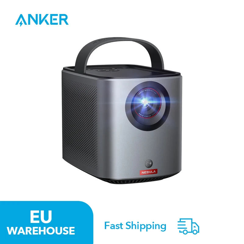 NEBULA Mars 3 Air GTV Projektor - Offiziell Netflix-Lizenzierter Projektor, 400 ANSI-Lumen Helligkeit, Native 1080P, Dolby Digital Sound (Code verfügbar) Image