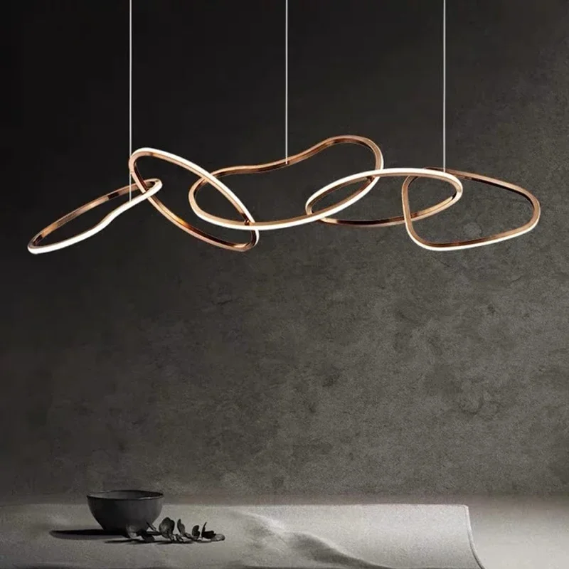 Lampe moderne LED lumières pour suspension éclairage intérieur salle à manger chambre lampe luminaire lampe pour salon