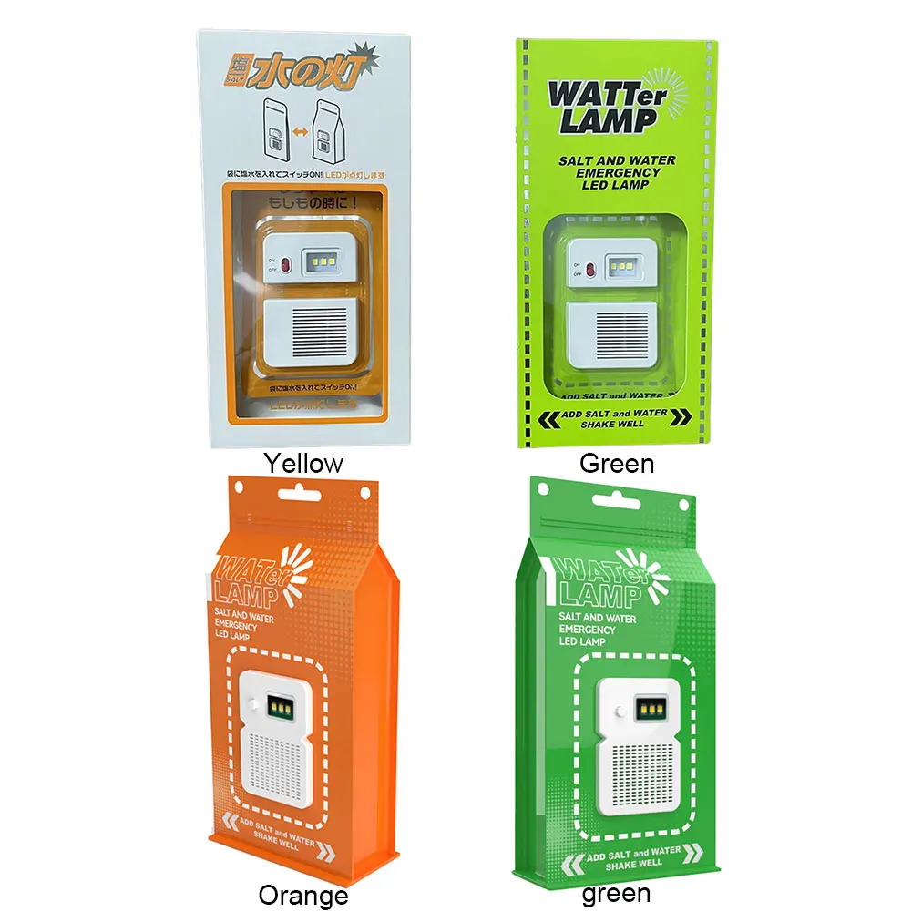 LED-Notfalllampe für Salzwasser, wasserdicht, tragbar, Camping-Notfalllampe, wiederverwendbar, Reisezubehör für Auto, Outdoor, Strand Image