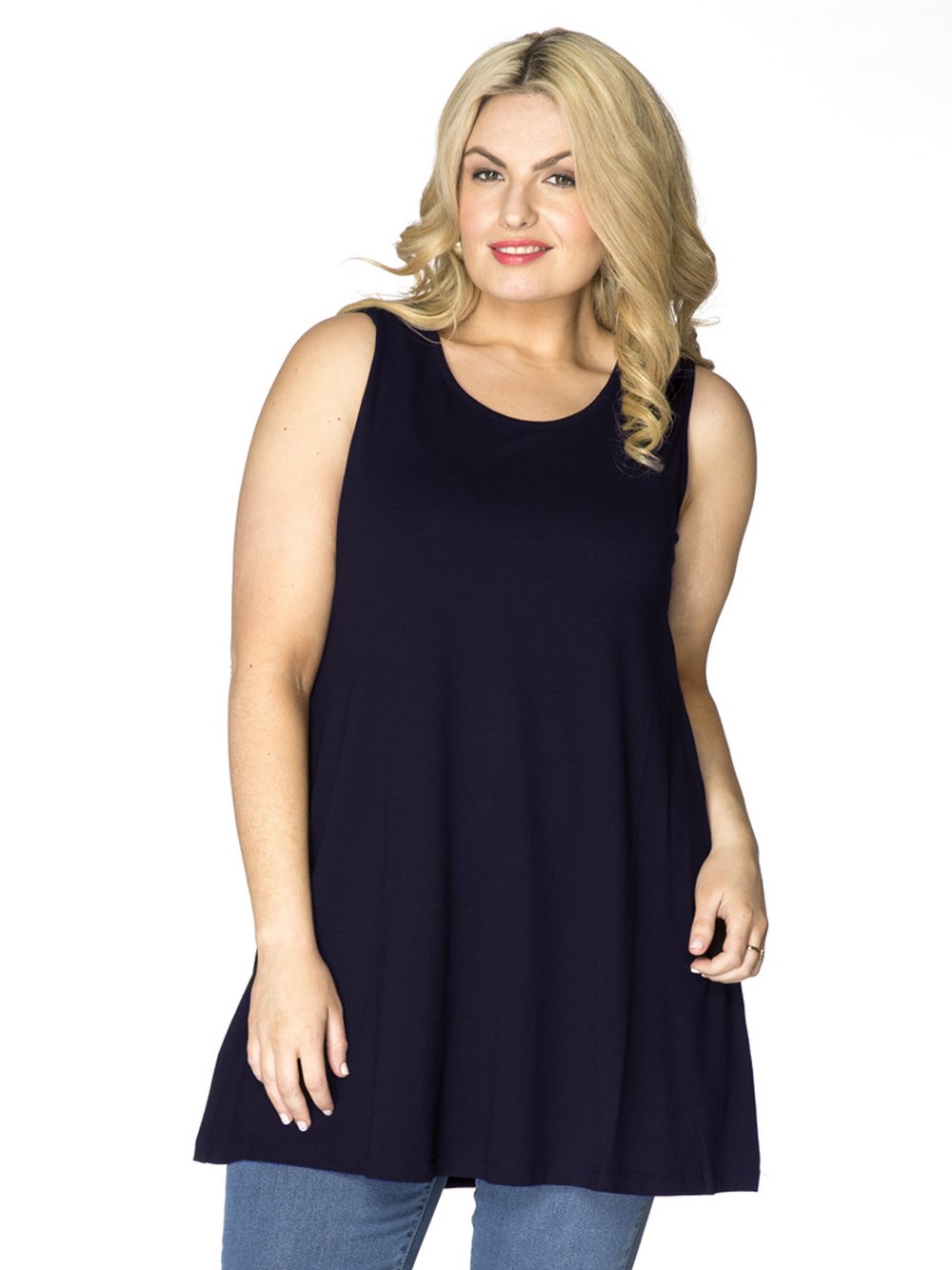 YOEK Top Damen marine, XXL Image