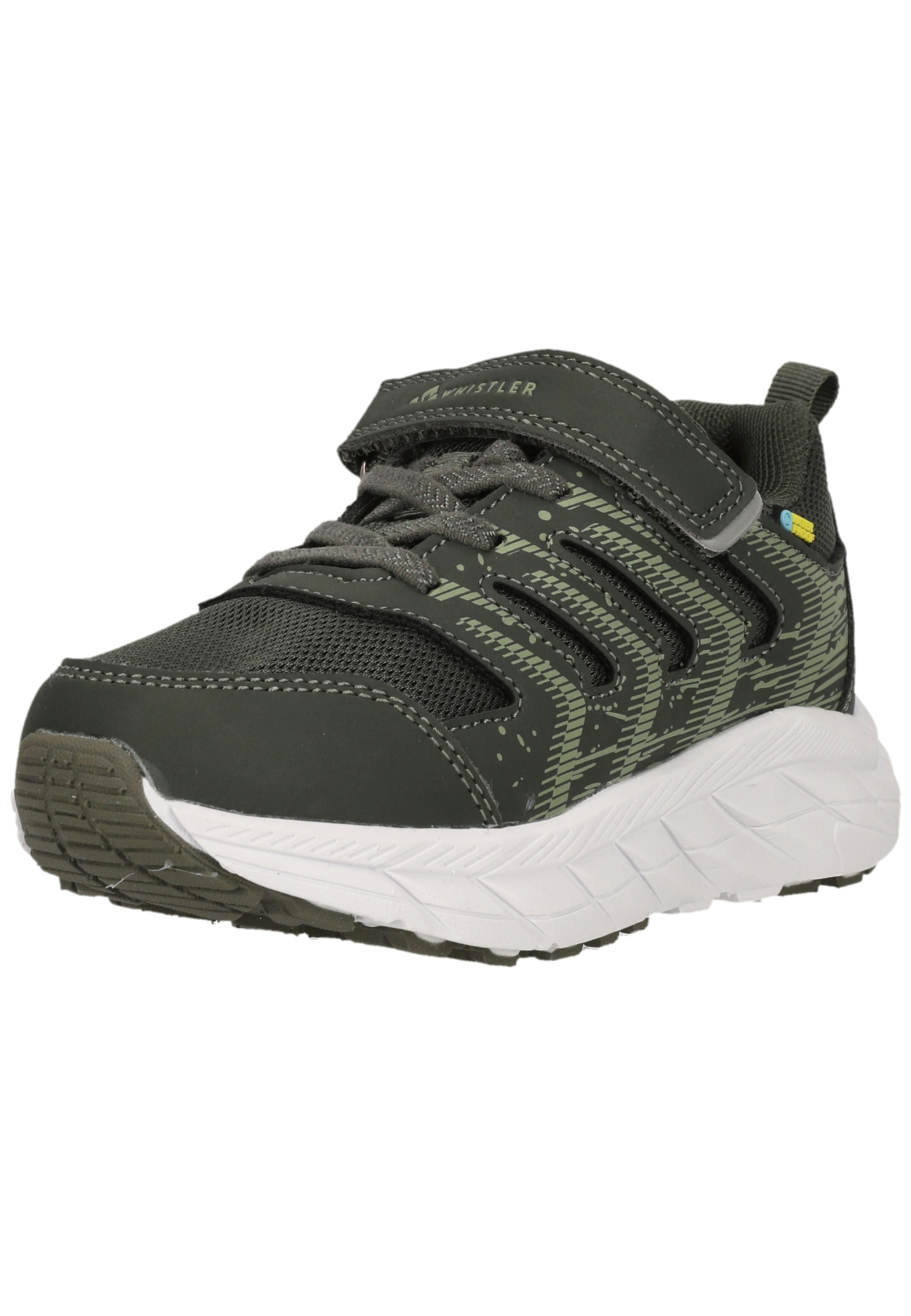 Klettschuh WHISTLER "Minol", Kinder, Gr. 37, grün, Kunstfaser, Polyurethane, Schuhe, mit wasserdichter Eigenschaft Image