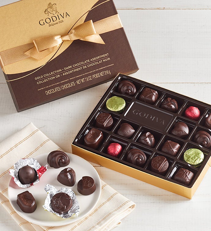 Godiva Dark Chocolate Assortment Box, Cho Colate, Gifts by Simply Chocolate