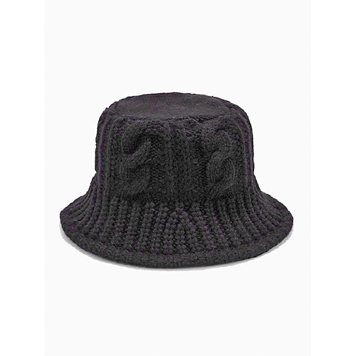 Weihnachts-Strickmütze für Damen, warme Wintermütze im Zopfmuster für Damen, weiche, kuschelige Mütze im Beanie-Stil für Urlaub, Outdoor und Freizeit Image