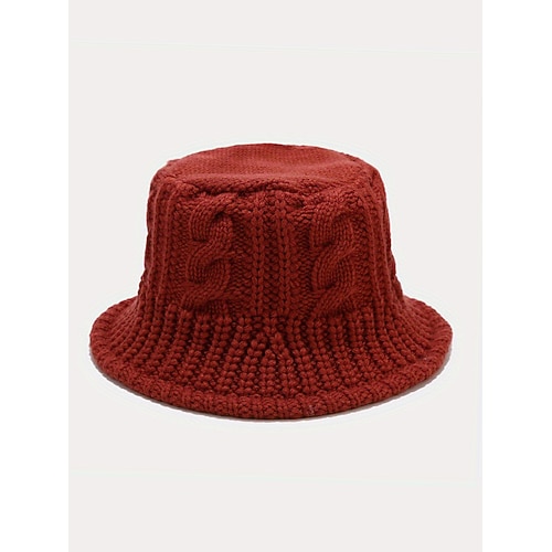 Weihnachts-Strickmütze für Damen, warme Wintermütze im Zopfmuster für Damen, weiche, kuschelige Mütze im Beanie-Stil für Urlaub, Outdoor und Freizeit Image