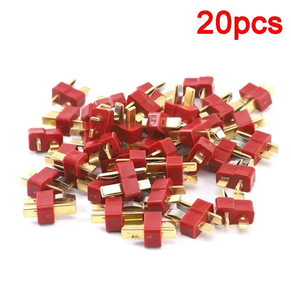 20 Stück Deans Style T-Stecker männlich/weiblich – für RC-Modelle, LiPo-Batterieanschluss, Ersatzteile Image