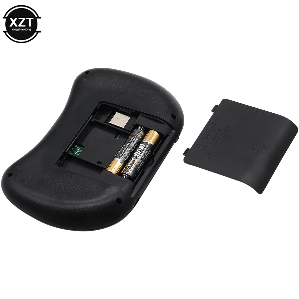 Nuovo I8 2.4G Mini Tastiera Senza Fili Retroilluminata Inglese Russo Air Mouse Touchpad Telecomando Per Il Computer Portatile TV BOX Ricevitore USB