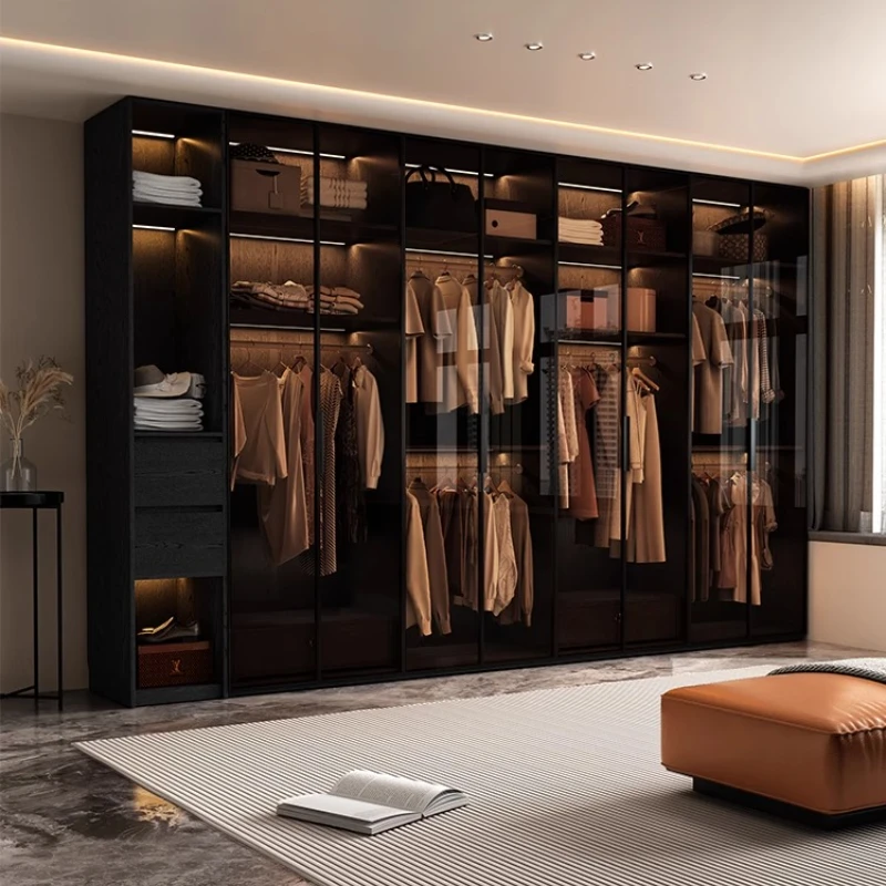 Organisatoren Schrank Lagerung Kleiderschränke Holz Schrank Luxus Schlafzimmer Kleiderschrank Schränke Schrank Wohnzimmer Ropero Möbel Hause