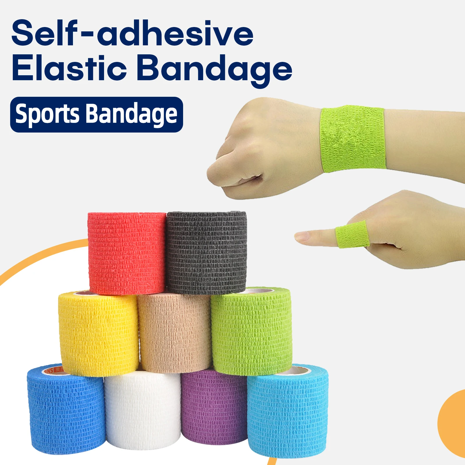 6PCS Tattoo Grip Verband POSEIDON Hohe Qualität Wasserdicht Selbstklebende Tattoo Zubehör Bunte Weiche Baumwolle Tattoo Liefert Image