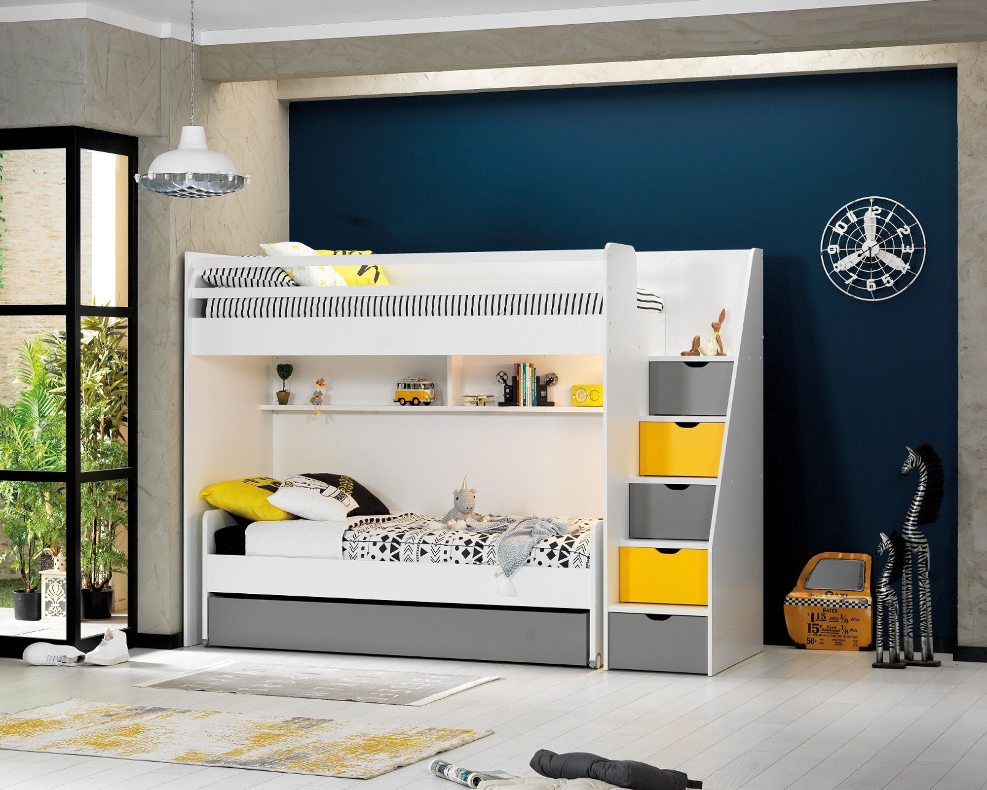 INFANSKIDS »Neo« Hochbett gelb/grau Image