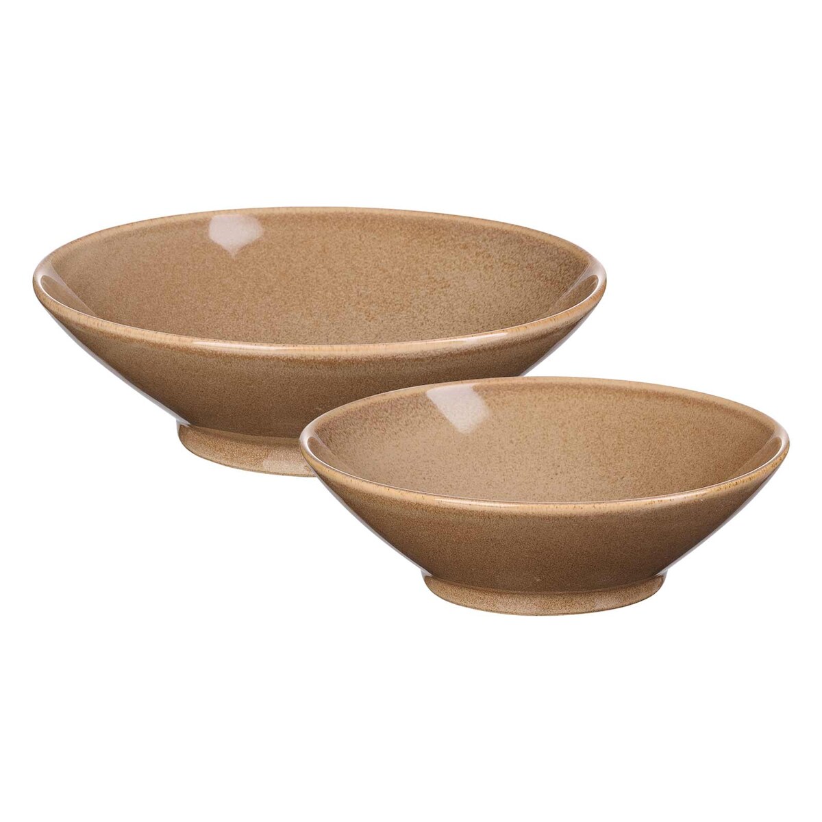 Ritzenhoff & Breker Sahara Servierschalen-Set 2-teilig - Hellbraun Image