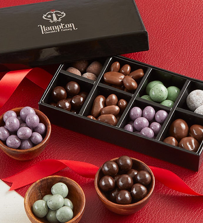 The Quogue Special Variety Collection - 8Pc, Family Item Food Gourmet Snacks Snack Mix, Gifts by Simply Chocolate