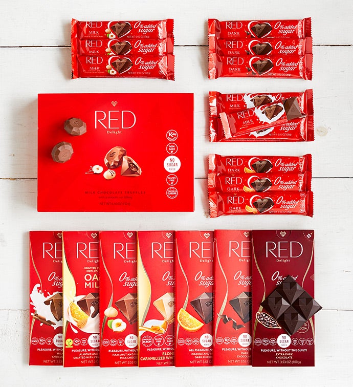 Sugar Free Chocolate Grande Sampler Pack, Family Item Food Gourmet Candy Confections Chocolate, Gifts by Simply Chocolate