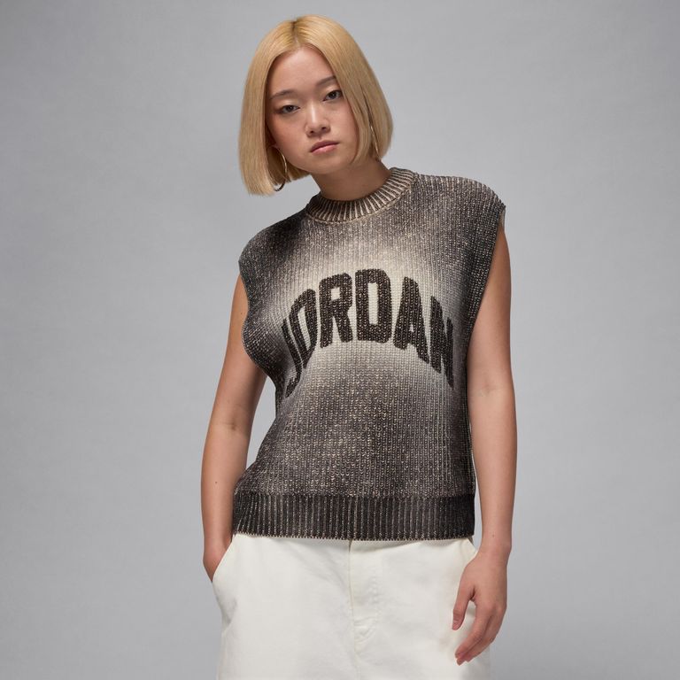 Flight Knit Vest - Gray - Nike Knitwear