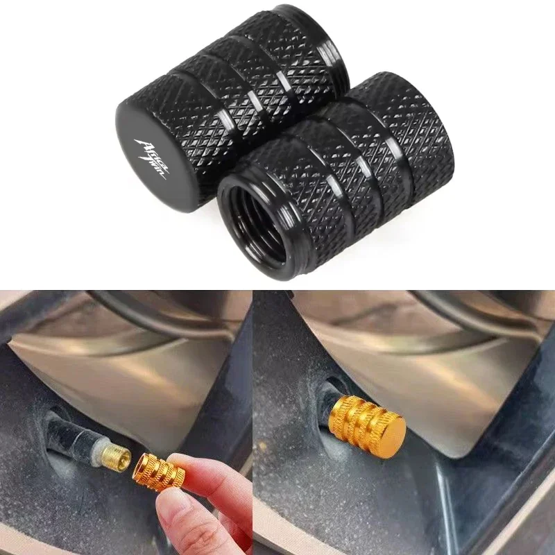 Motorrad Reifen Ventil Air Port Stem Cap Abdeckung Stecker Für Honda Africa Twin CRF1000 CRF1000L CRF1100 XRV 750 XRV 750 CRF 1000 1100 L Image