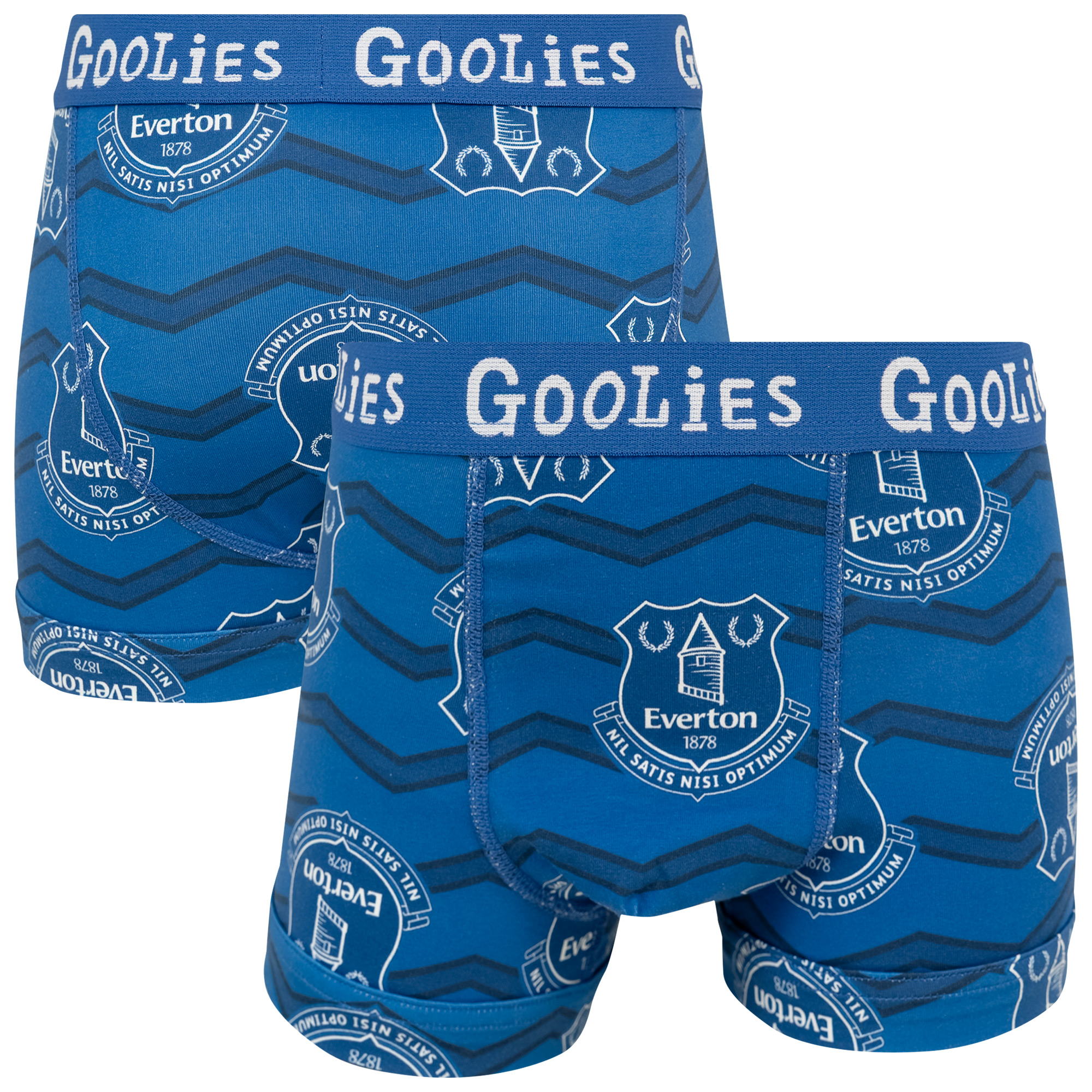 Everton Oddballs Heim-Boxershorts – Blau – Kinder Image