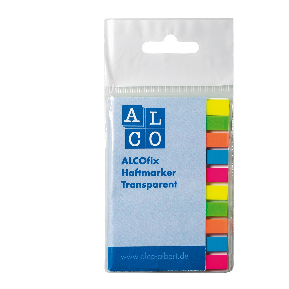 Alco Haftmarker ALCOfix 50x6mm 10 Farben je 40 Stück Image