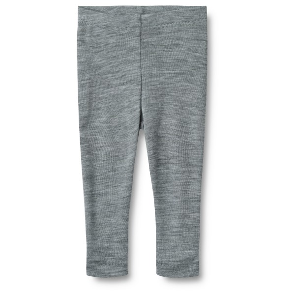 WHEAT - Baby's Woll-Leggings - Merinounterwäsche Gr 74 grau