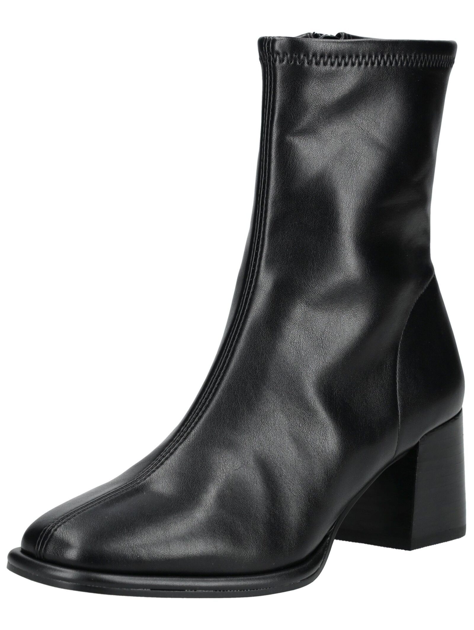 Stiefelette STEVE MADDEN "STEVE MADDEN Stiefelette PU", Damen, Gr. 40, schwarz, Synthetik, Schuhe Stiefelette