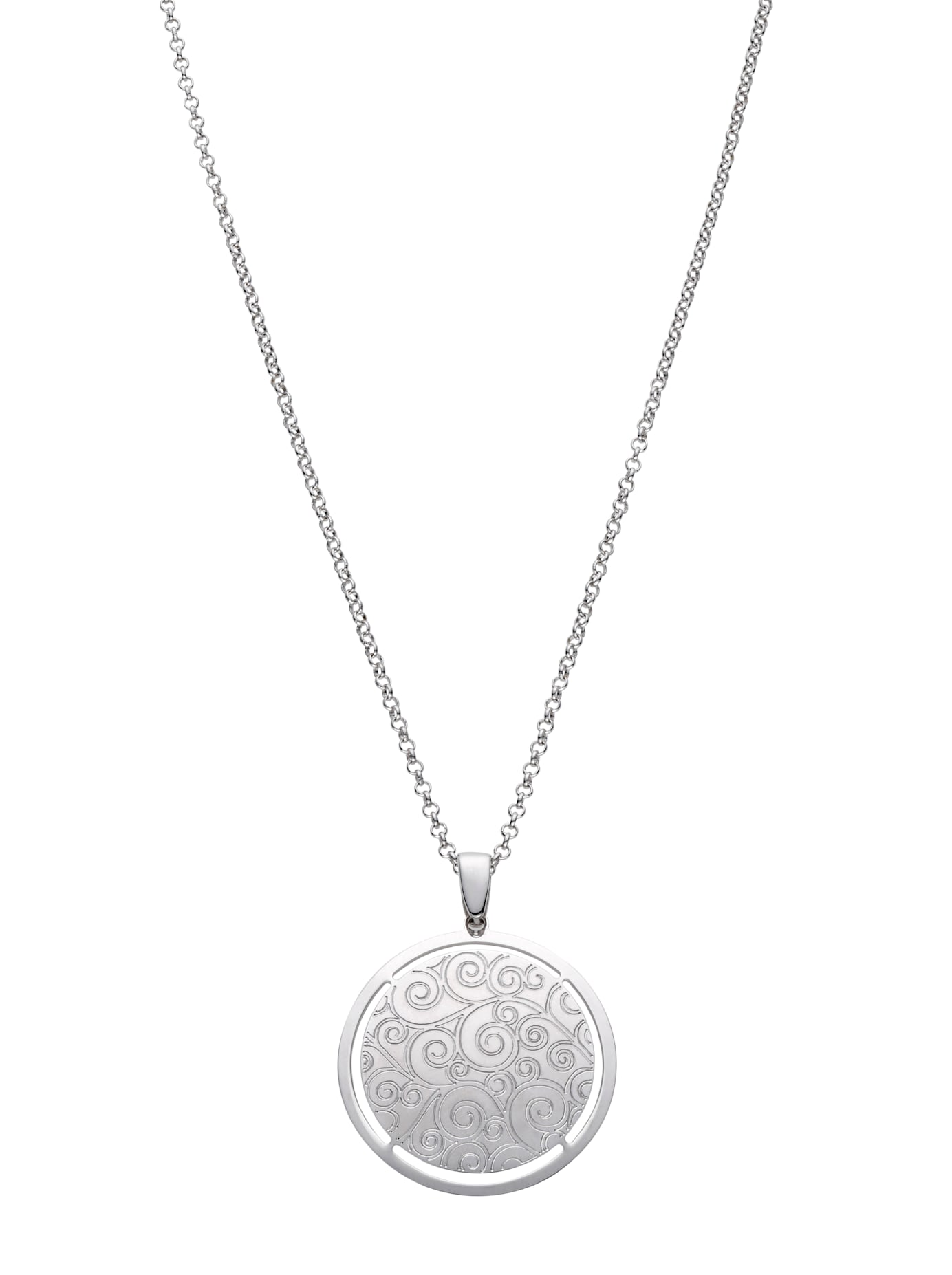 Kette mit Anhänger LADY, silber (silber 925), Halsketten, Damen, N-Groesse, Silber 925 (Sterlingsilber) Image