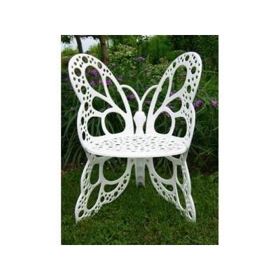 Butterfly Chair - Cast Aluminum White