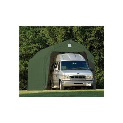12 foot Barn Shelter - Size/Color: 12 foot x 20 foot x 11 foot / Green