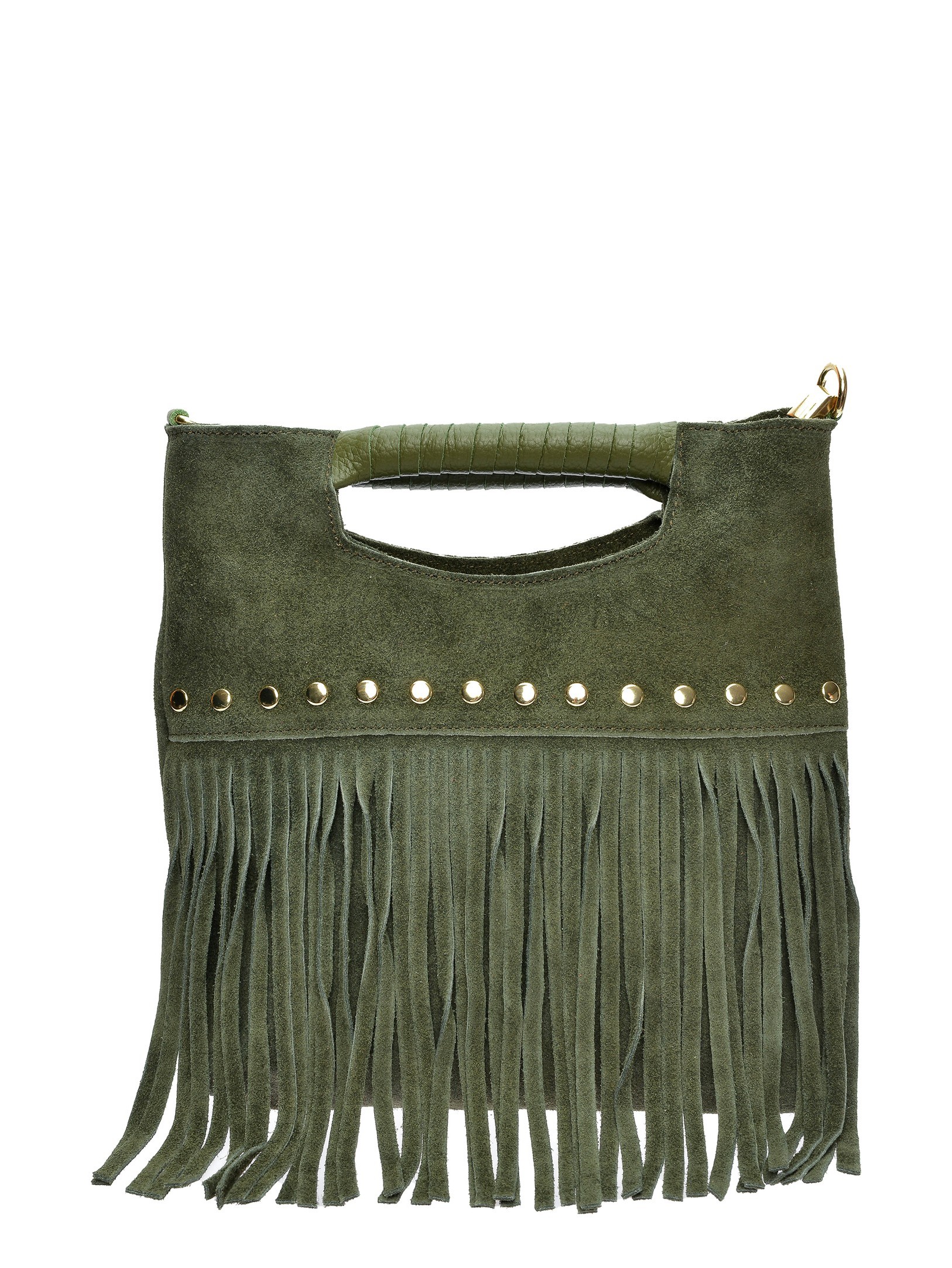 Luisa Vannini Khaki Leder Tasche Image