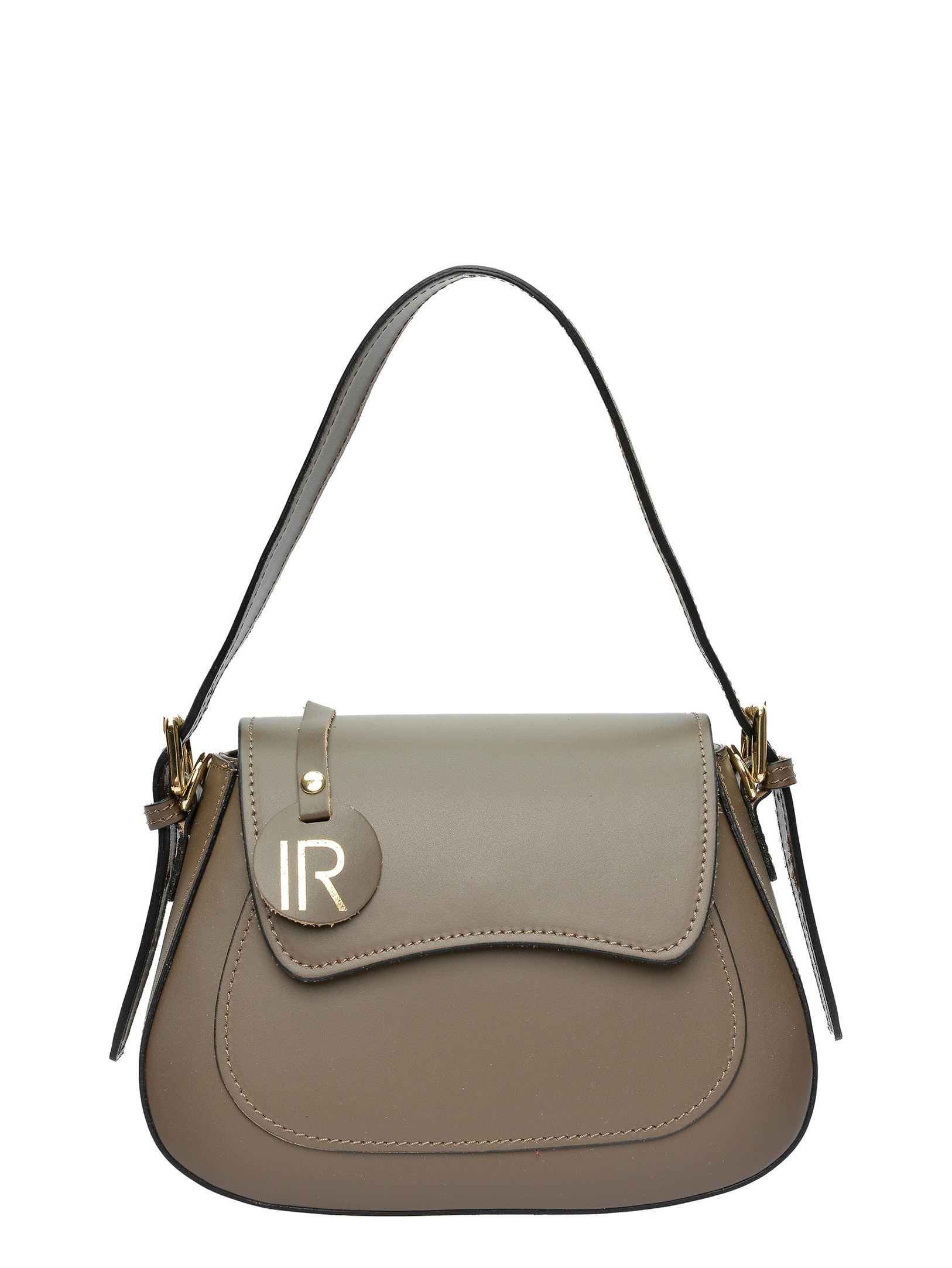 Isabella Rhea Beigefarbene Ledertasche Image
