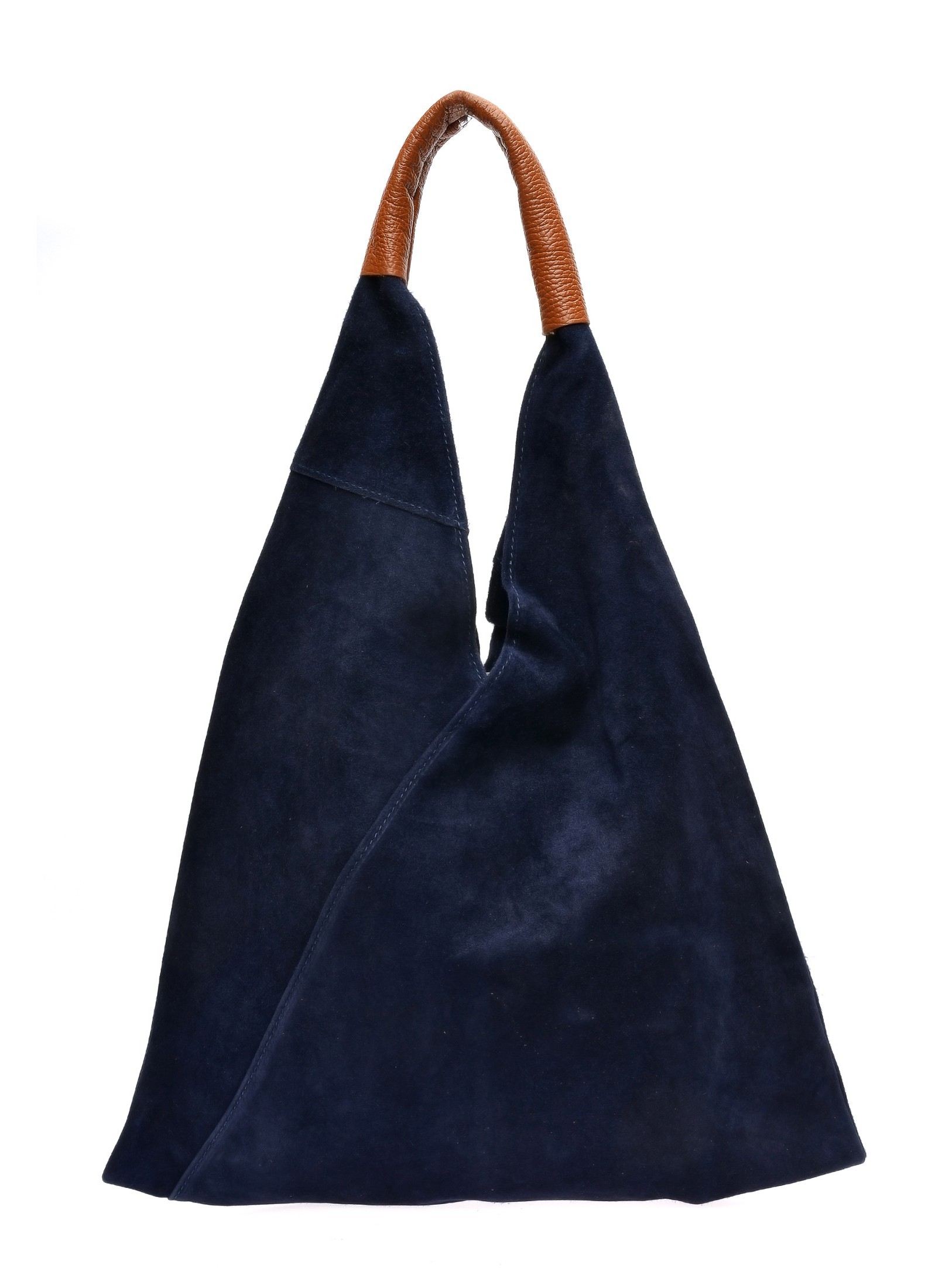 Anna Luchini Blaue Lederhandtasche Image