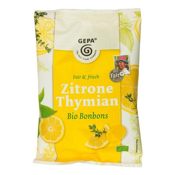 Gepa Bio Fruchtbonbons »Zitrone-Thymian« 100 g Image