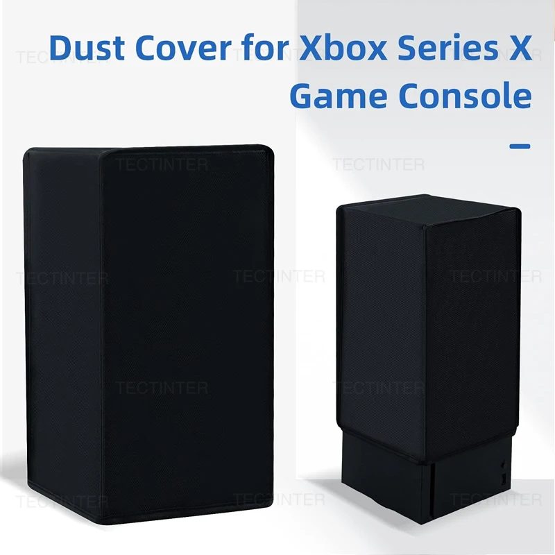 Staubdichte Schutzhülle für Xbox Series X Konsolenzubehör Horizontale, kratzfeste Staubschutzhülle Vertcal Sleeve Protector Image