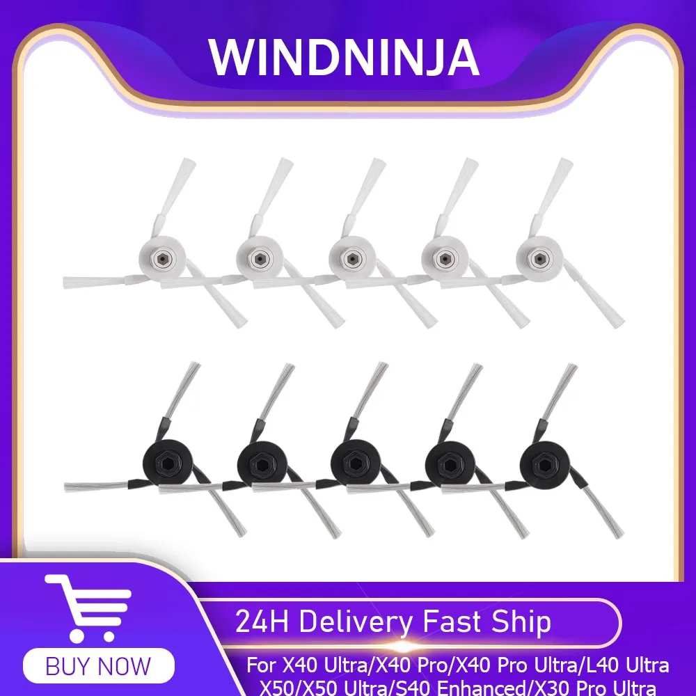 Seitenbürste für Dreame X40 Ultra/X40 Pro/X40 Pro Ultra/L40 Ultra/X50/X50 Ultra/S40 Enhanced/X30 Pro Ultra Roboterstaubsaugerzubehör Image