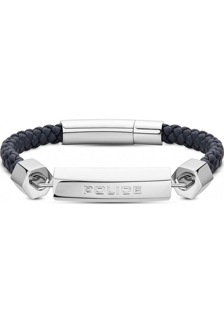 Police PEAGB2214924 Mens Bracelet - Silver - One Size | Police Sale | Discount Designer Brands