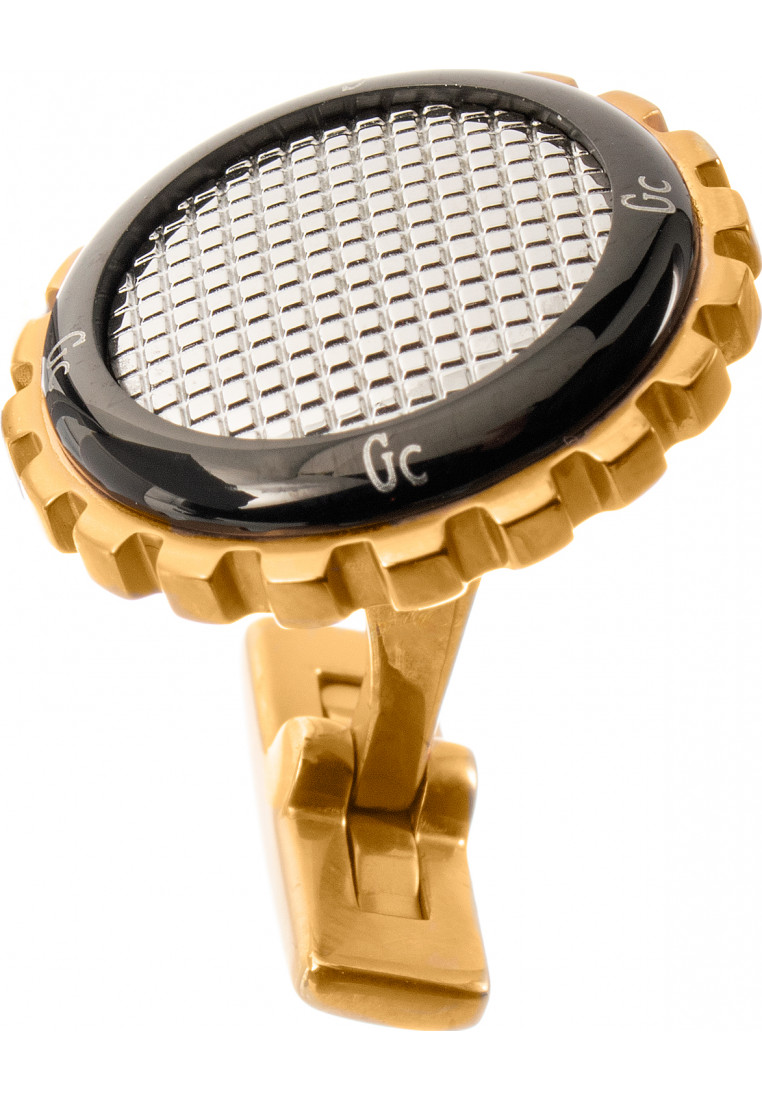 Gc CMC70704 Mens Cufflinks - Gold Stainless Steel - One Size | Gc Sale | Discount Designer Brands