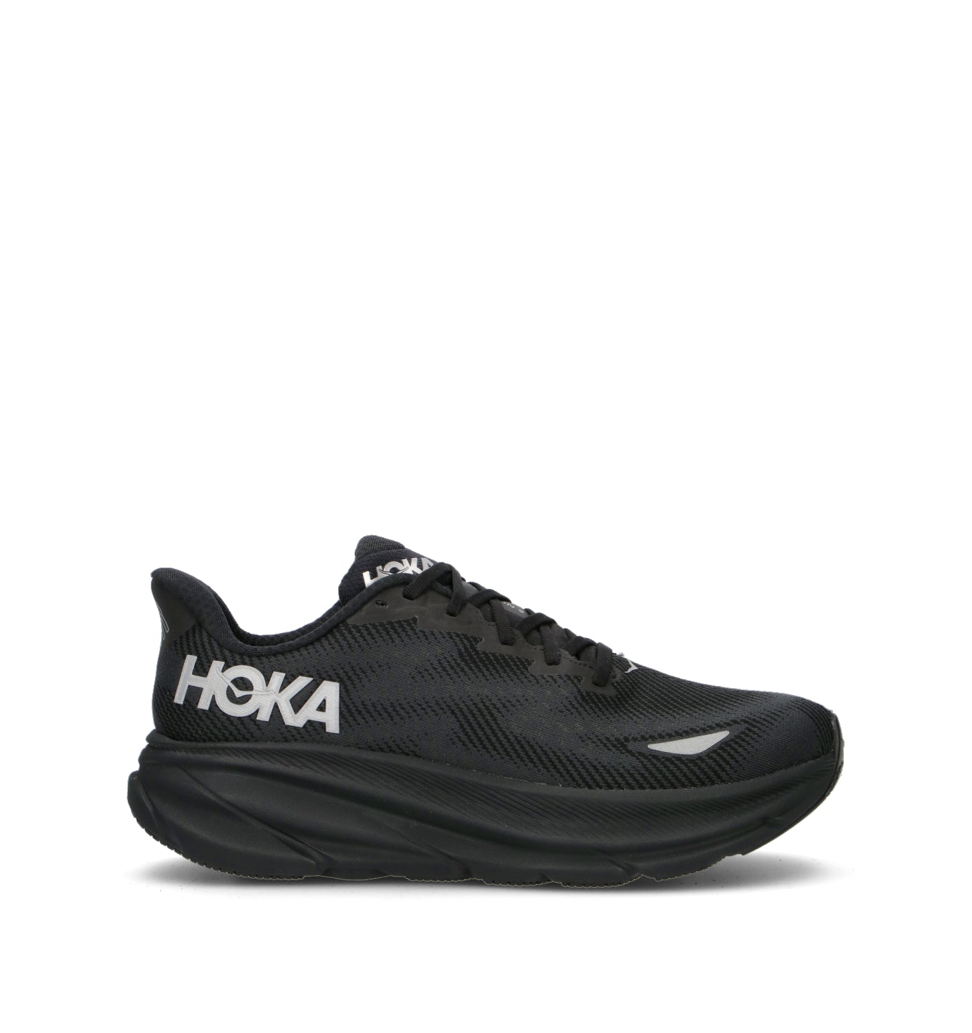 HOKA ONE ONE M CLIFTON 9 GTX Scarpa running uomo nera in gore-tex