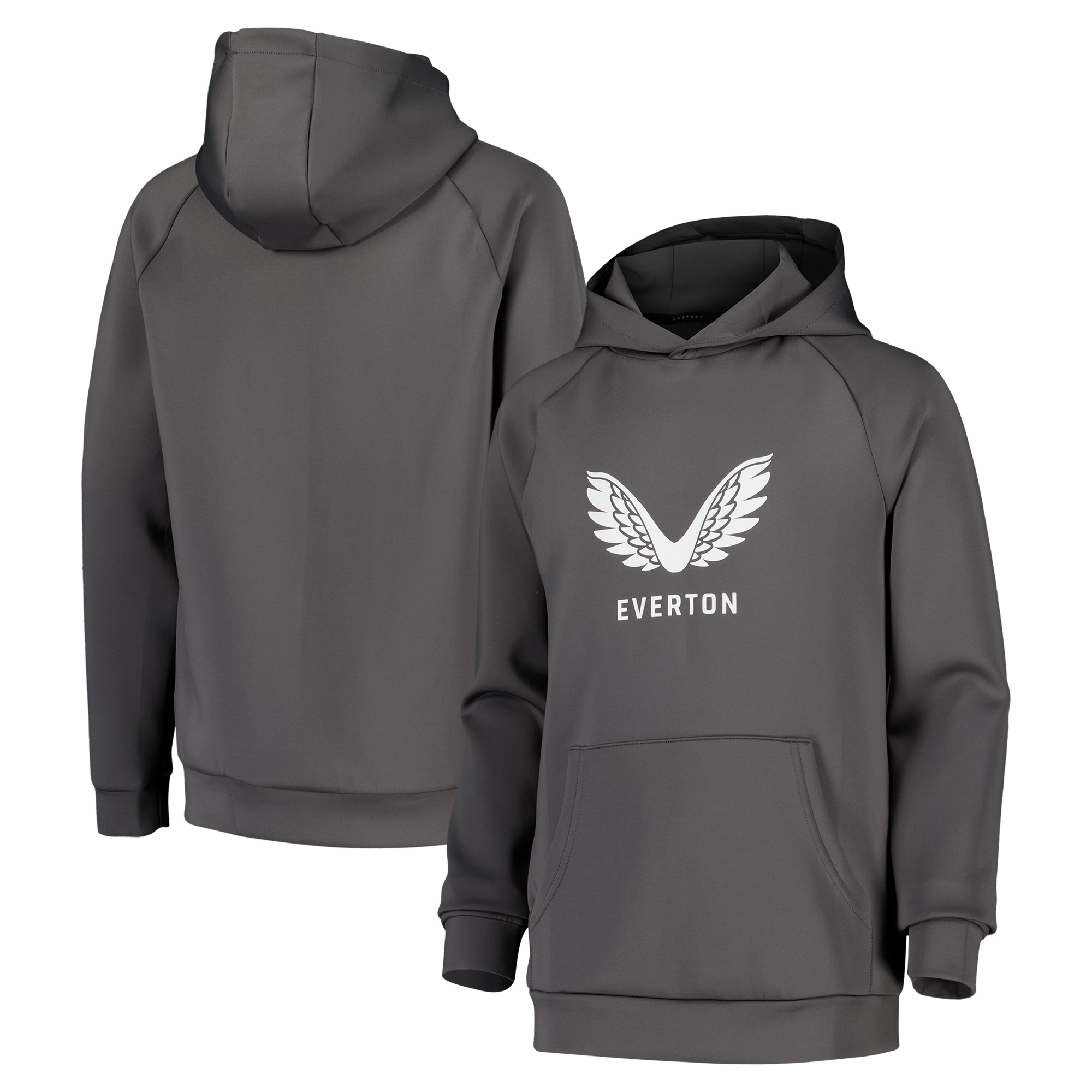 Everton Castore Spieler Presentation Hoodie - Grau - Kinder Image