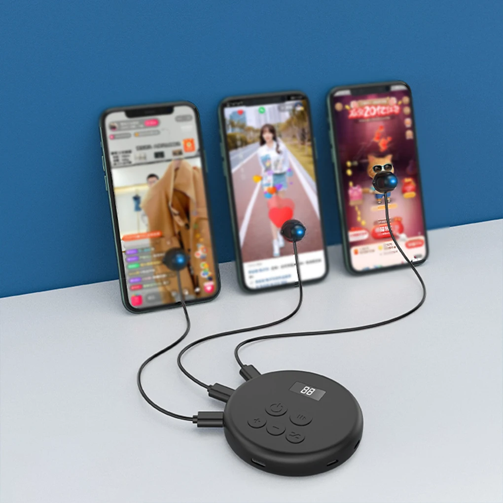 Universelles Handy-Bildschirm, automatisches Klickergerät, physikalische Simulation, Fingerklick, Spiel, Live-Streaming, Belohnung, kontinuierlicher Clicker Image