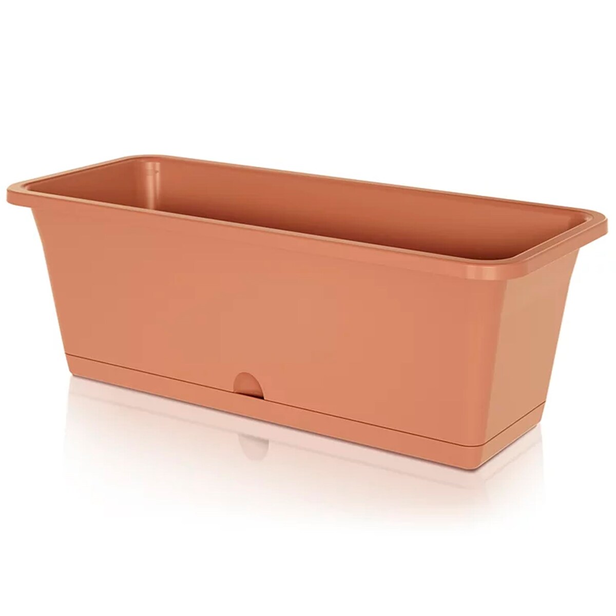 Prosperplast - Kamelientopf - 59,5 x 17 x 14,3 cm in Terrakottafarbe Image
