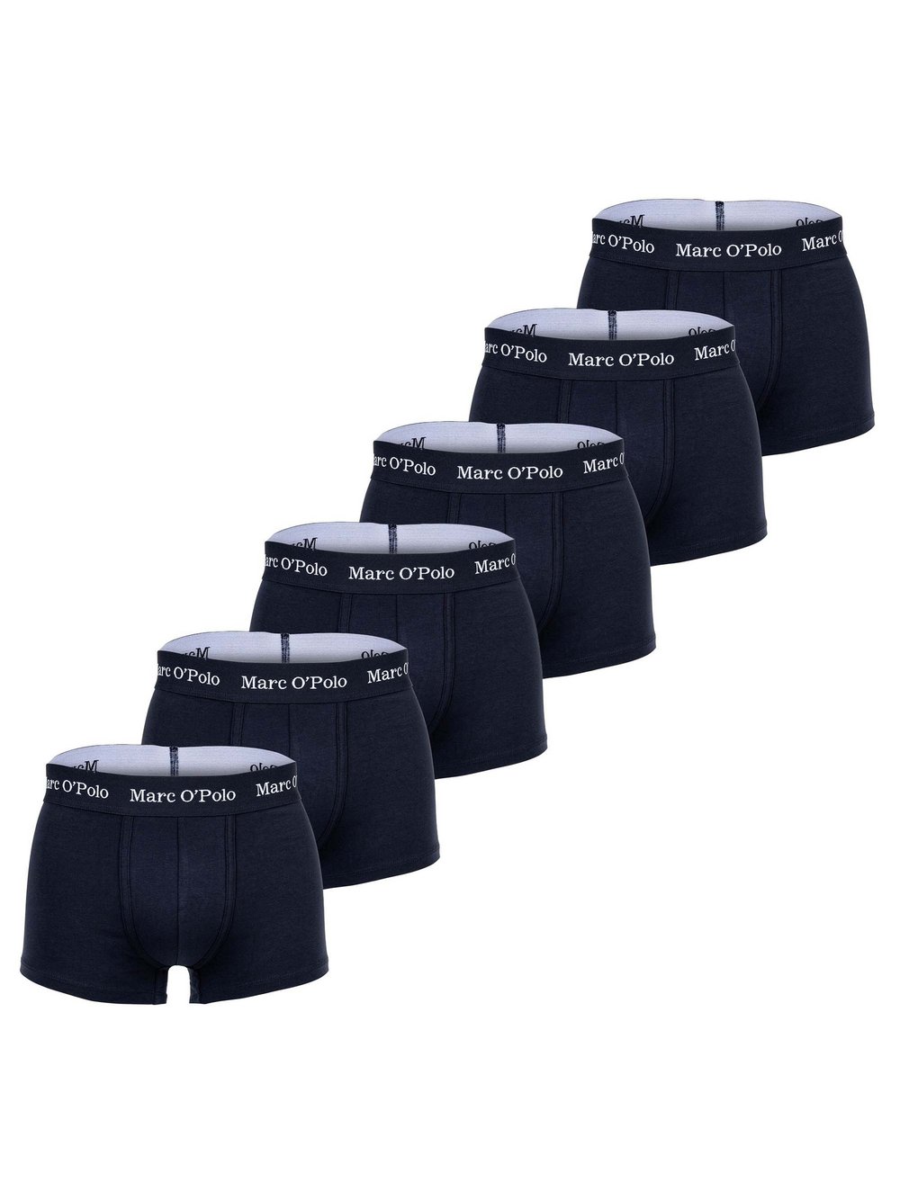 Marc O'Polo Boxershort 6er Pack Herren blau, M Image