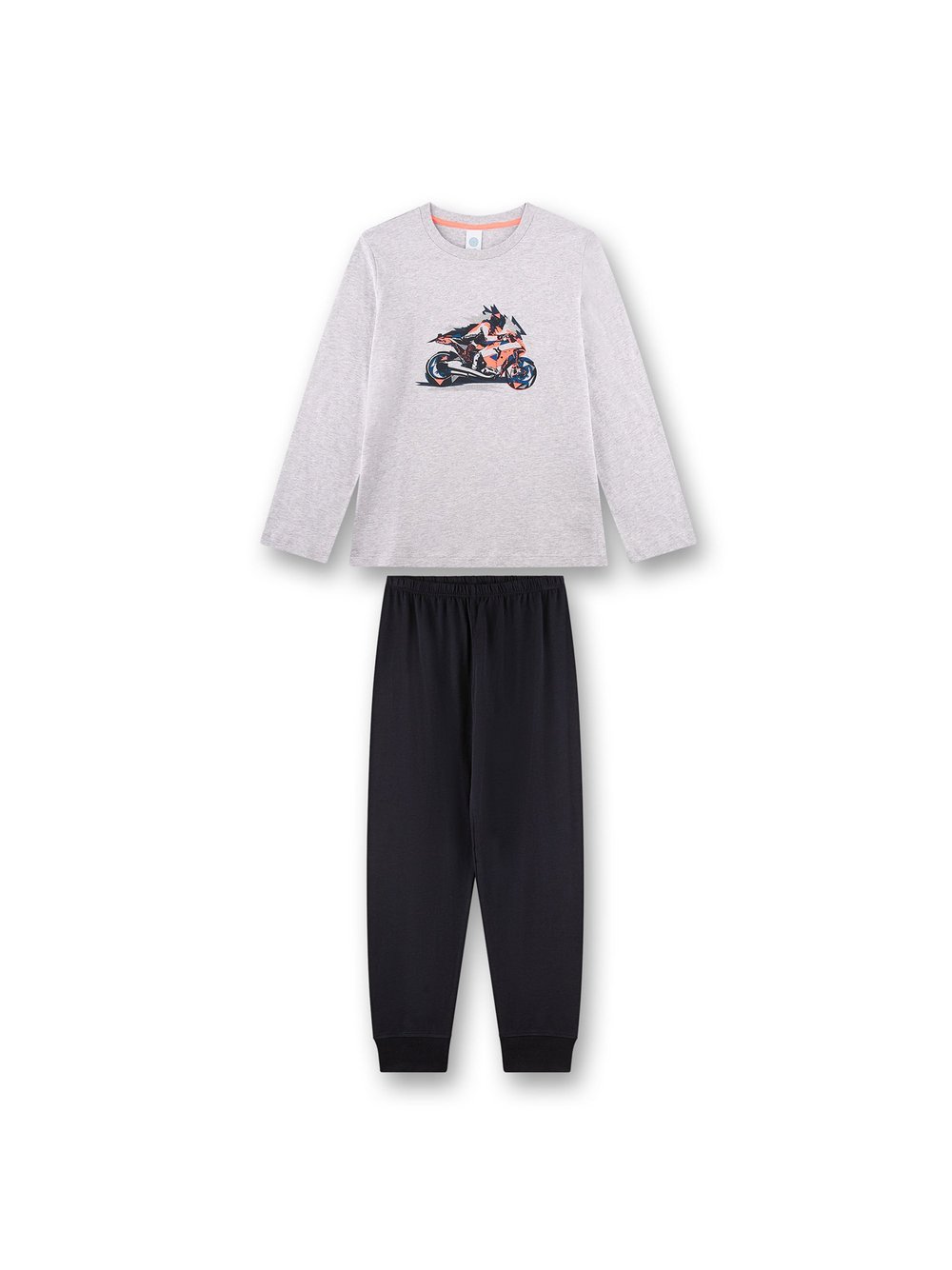 Sanetta Pyjama Jungen hellgrau, 164 Image