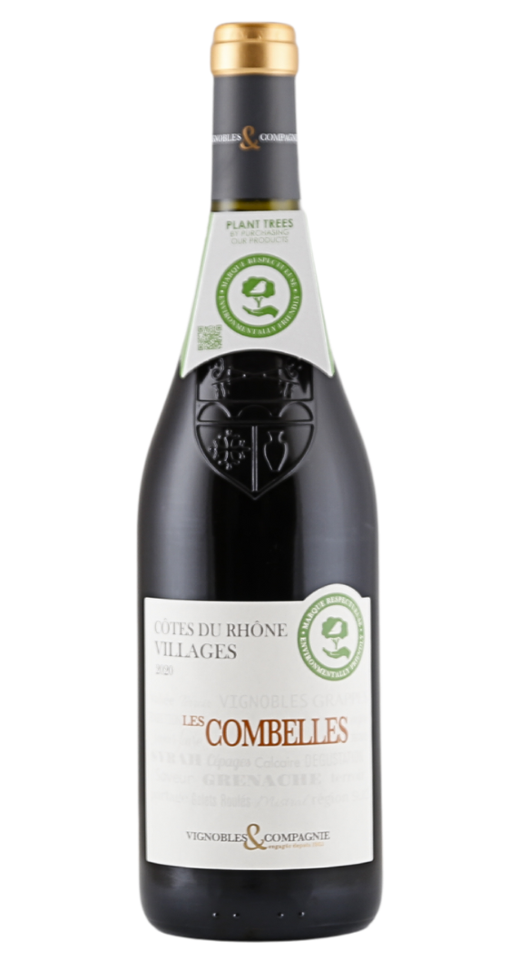 Vignobles & Compagnie Côtes du Rhône Village - Les Combelles 2020 Image