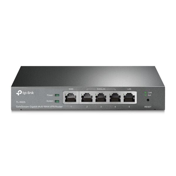 tp-link Multi-WAN VPN Router »SafeStream TL-R605«, 15.8x2.5x10.1 cm Image