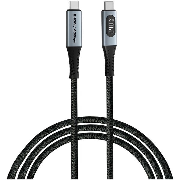 Verbatim Ladekabel Sync & Charge USB C 1.2 m schwarz Image