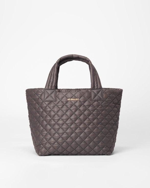 Magnet Small Metro Tote Deluxe - Gray - MZ Wallace Totes