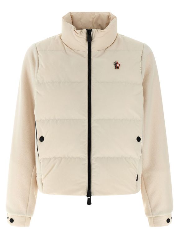 Fleece Sweatshirt - Natural - Moncler Sweats