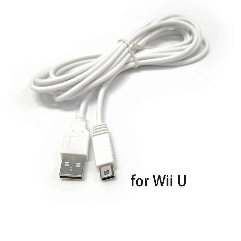 USB-Ladekabel für Wii U Verlängerungskabel für Wii U Ladeanschlusskabel Gamepad Konsole Netzteil Controller Kabel Image