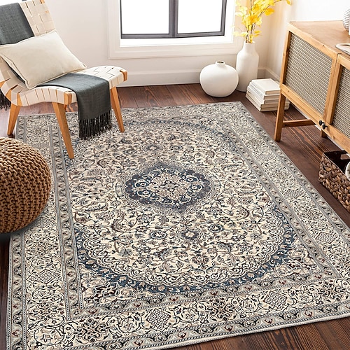 Tappeti area marocchini per soggiorno e camera da letto tappeto vintage di lusso grande tappeto sotto il letto divano tavolino tappeto morbido antiscivolo e lavabile in lavatrice decorazione per la