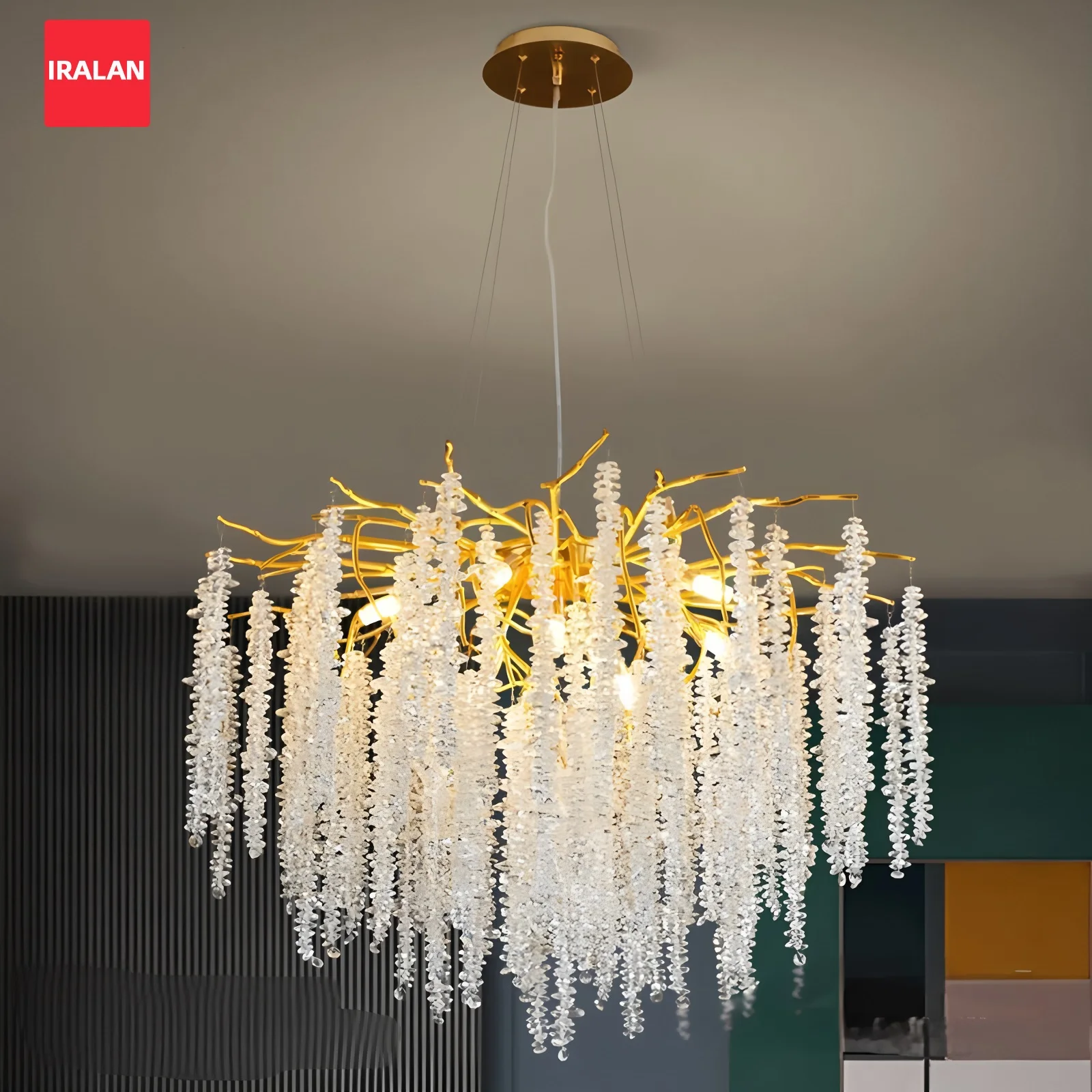 Moderne Neue Kristall Kronleuchter Innen Luxus Kristall Led Anhänger Lichter Wohnzimmer Esszimmer Schlafzimmer Dekor Hängen Lichter Leuchte