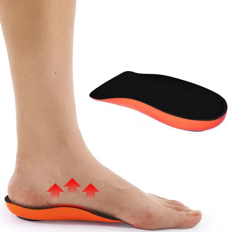 1 Paar orthopädische Einlegesohlen zur Unterstützung des Fußgewölbes, halbe Einlegesohle für Plantarfasziitis, für Herren und Damen, für Turnschuhe, Einsätze und Einlegesohlen, Zubehör Image