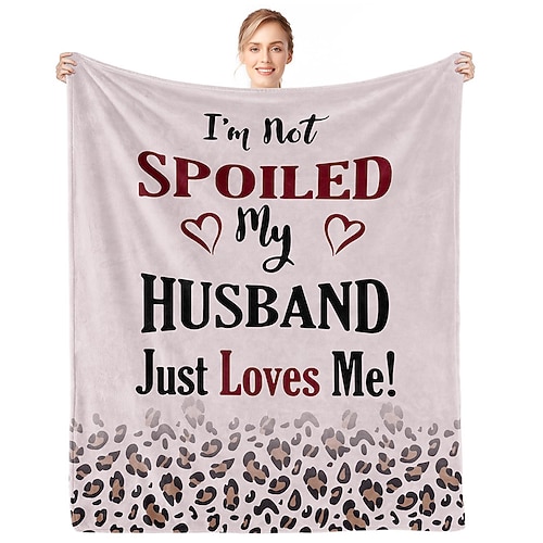 San Valentino Coperta coperte in pile Coperta per divano Novità Divertente Romantico Moderno Divano Da letto Coperta decorativa Coperta calda Regalo Arredamento per la casa